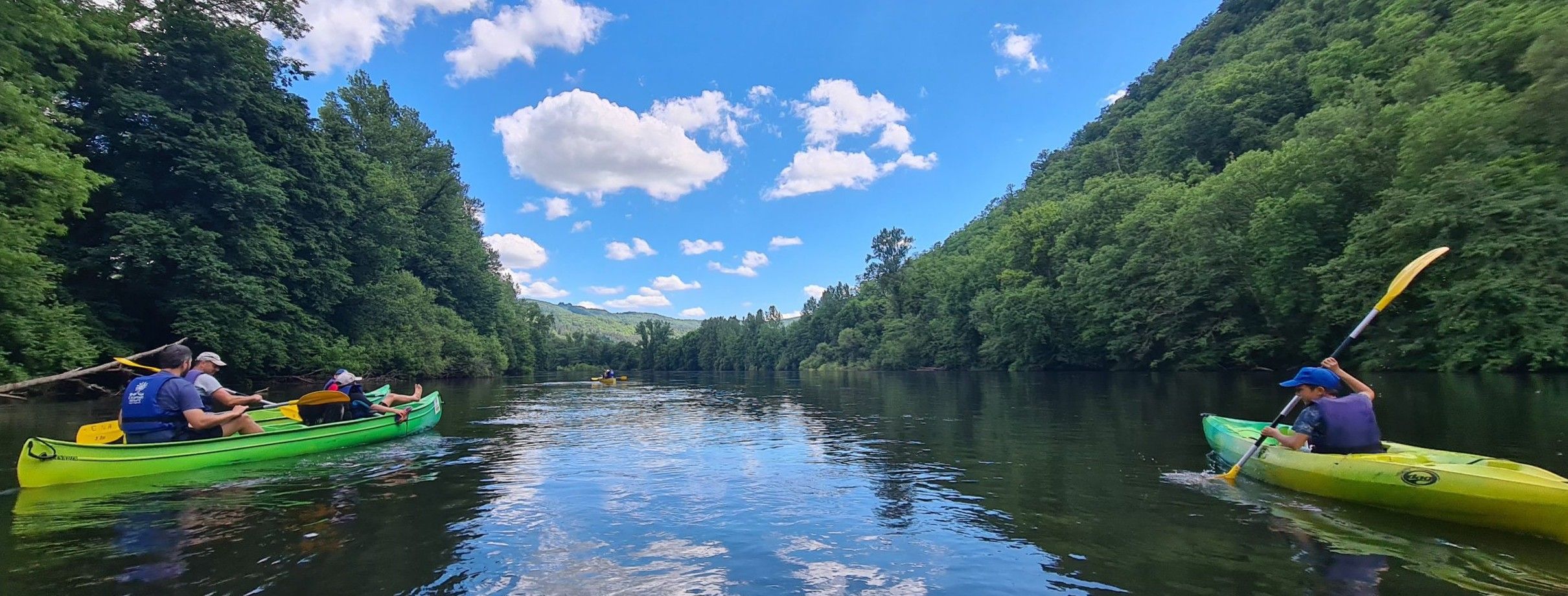 Canoe-kayak sur la Dordogne